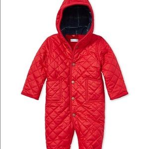 👶Ralph Lauren Baby Fleece- Lined Bunting 👶